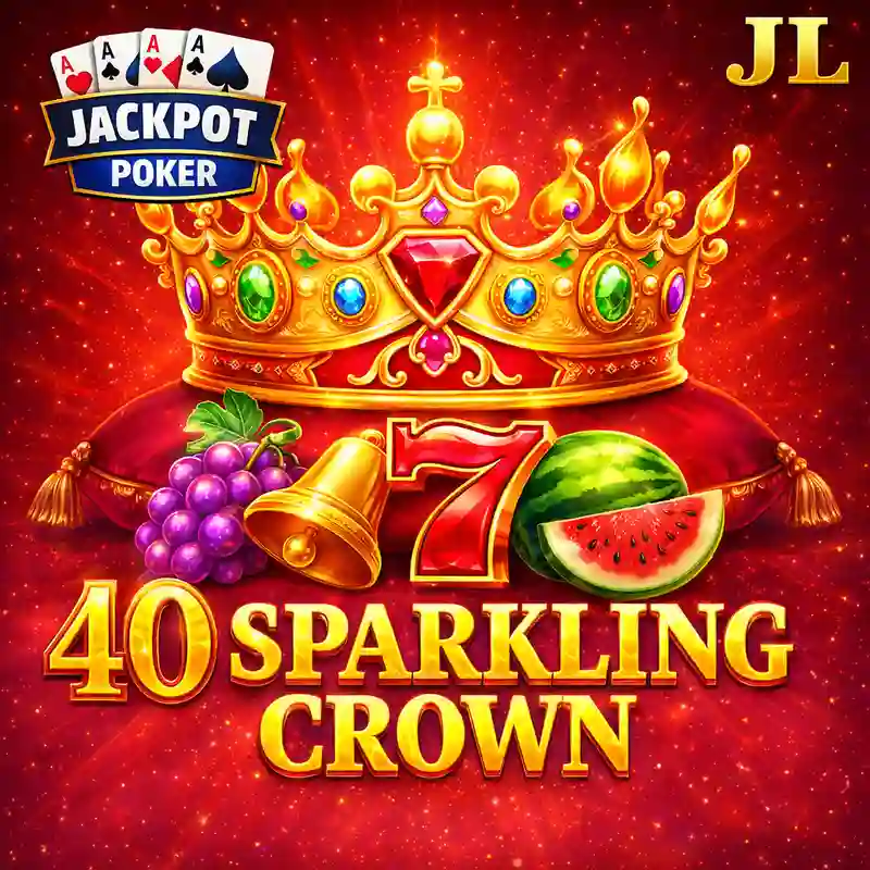 40 Sparkling Crown slot game interface