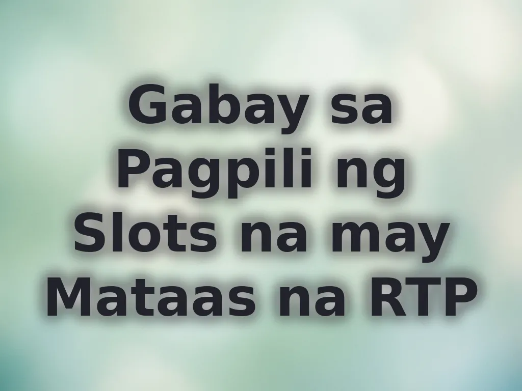 Gabay sa RTP